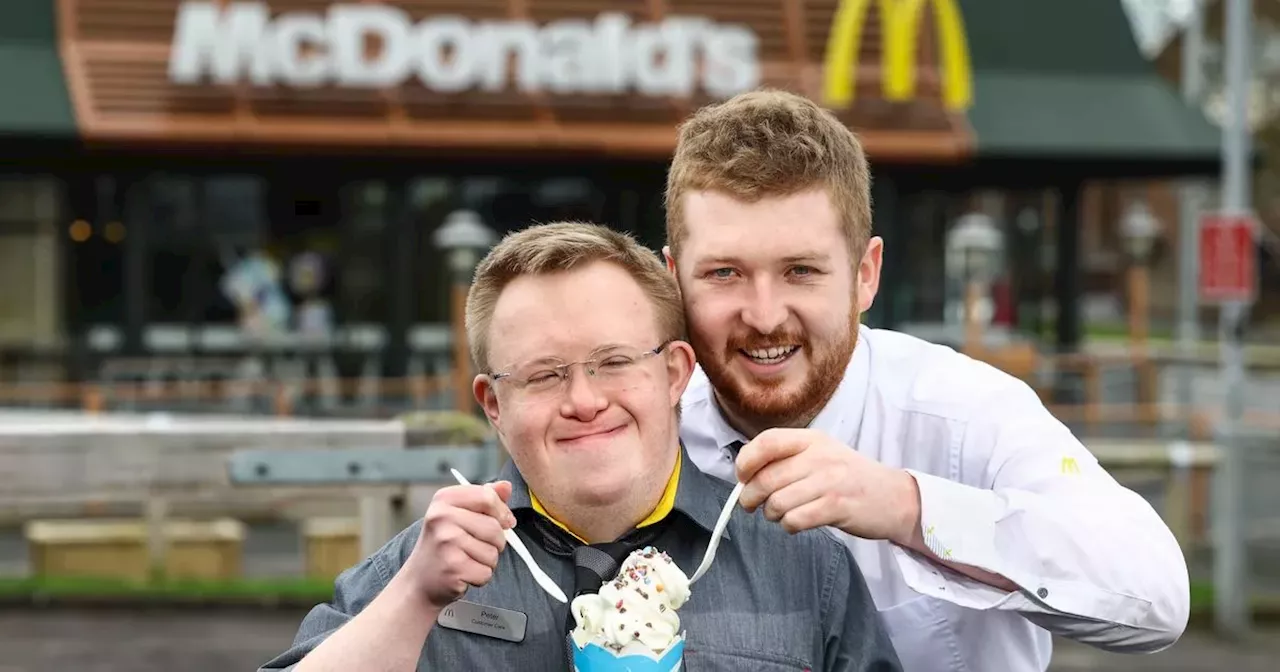 NI man inspires work team to mark Down Syndrome Day with funky wardrobe fun