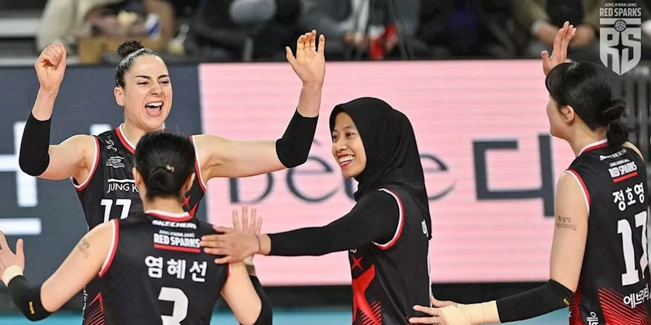 Jadwal Semifinal 1 Korean V-League: Incheon Pink Spiders vs Daejeon Red Sparks, 22 Maret 2024