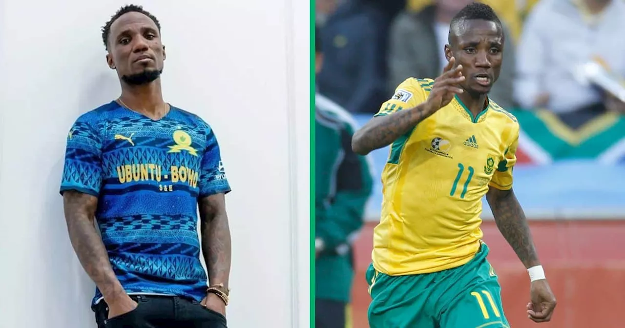 Former Bafana Bafana and Mamelodi Sundowns Midfielder Teko Modise Shows Off His New Toy