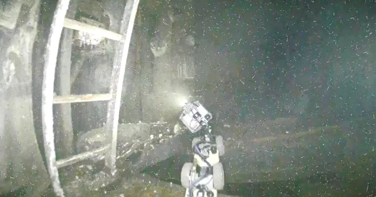 Miniature drones capture images inside damaged reactor at Fukushima nuclear plant