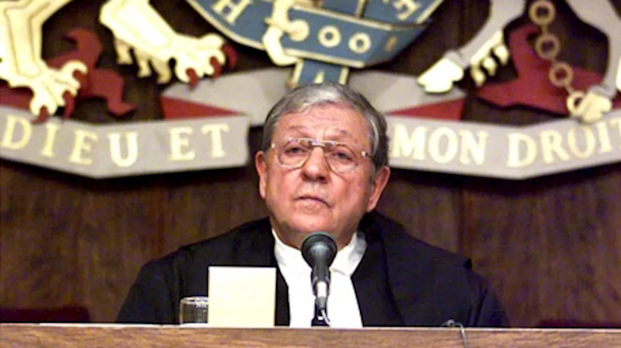 Roy McMurtry, former Ontario attorney general and legal giant, dies