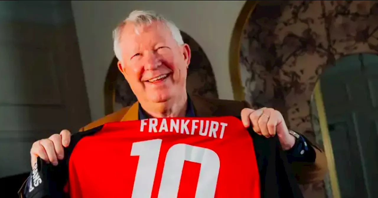 Sir Alex Ferguson gifted Eintracht Frankfurt lifetime membership