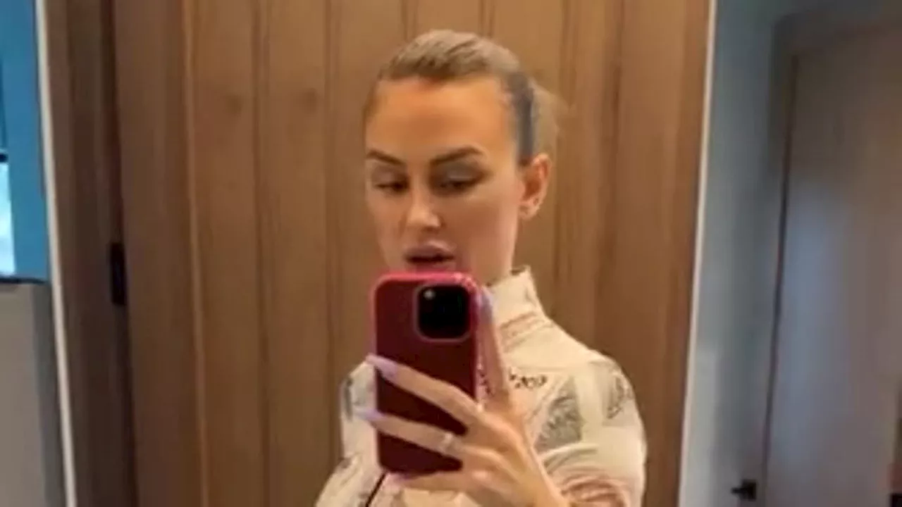 Pregnant Lala Kent showcases her growing figure as she celebrates that people can finally tell she's...