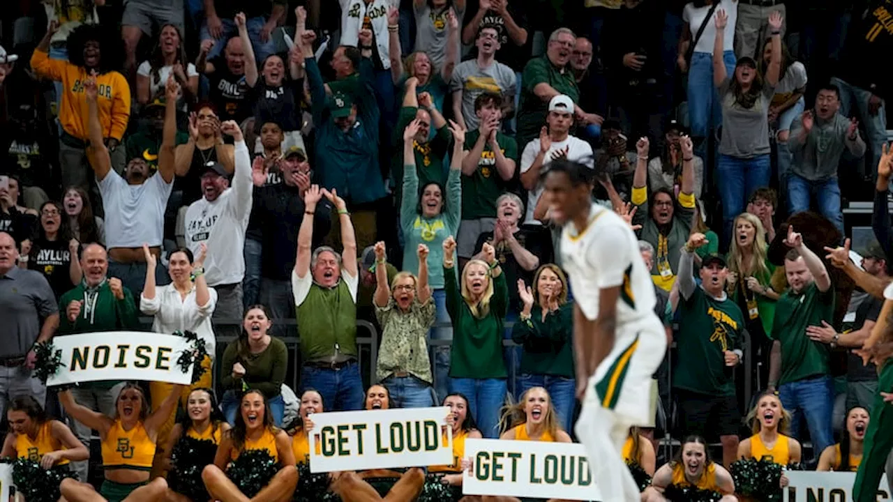 Baylor enters March Madness as 3-seed, will take on Colgate