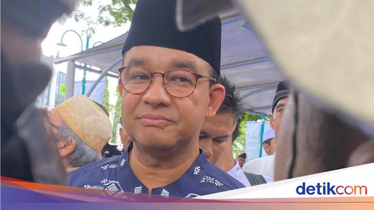 Respons Anies Soal Muncul Isu PKB Bakal Gabung Koalisi Besar