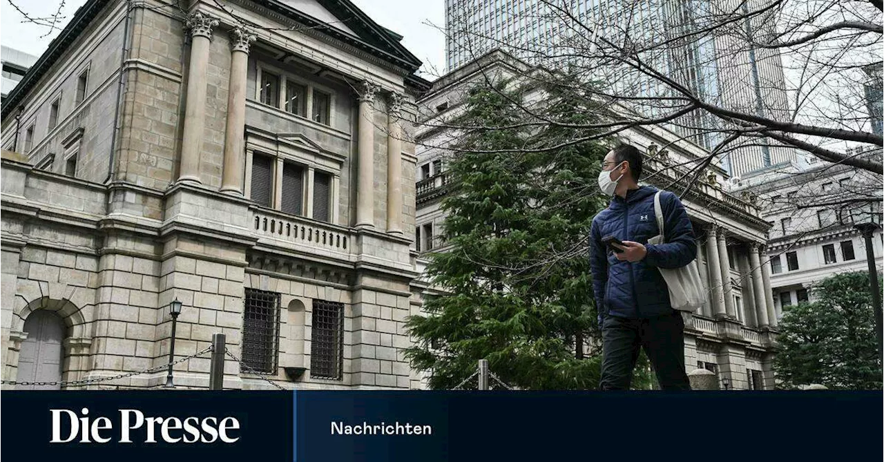 Erste Anhebung seit 17 Jahren: Bank of Japan beendet Negativzinspolitik