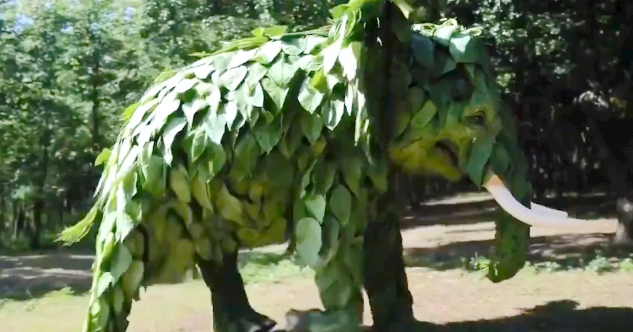 OpenAI’s latest Sora video shows an elephant made of leaves