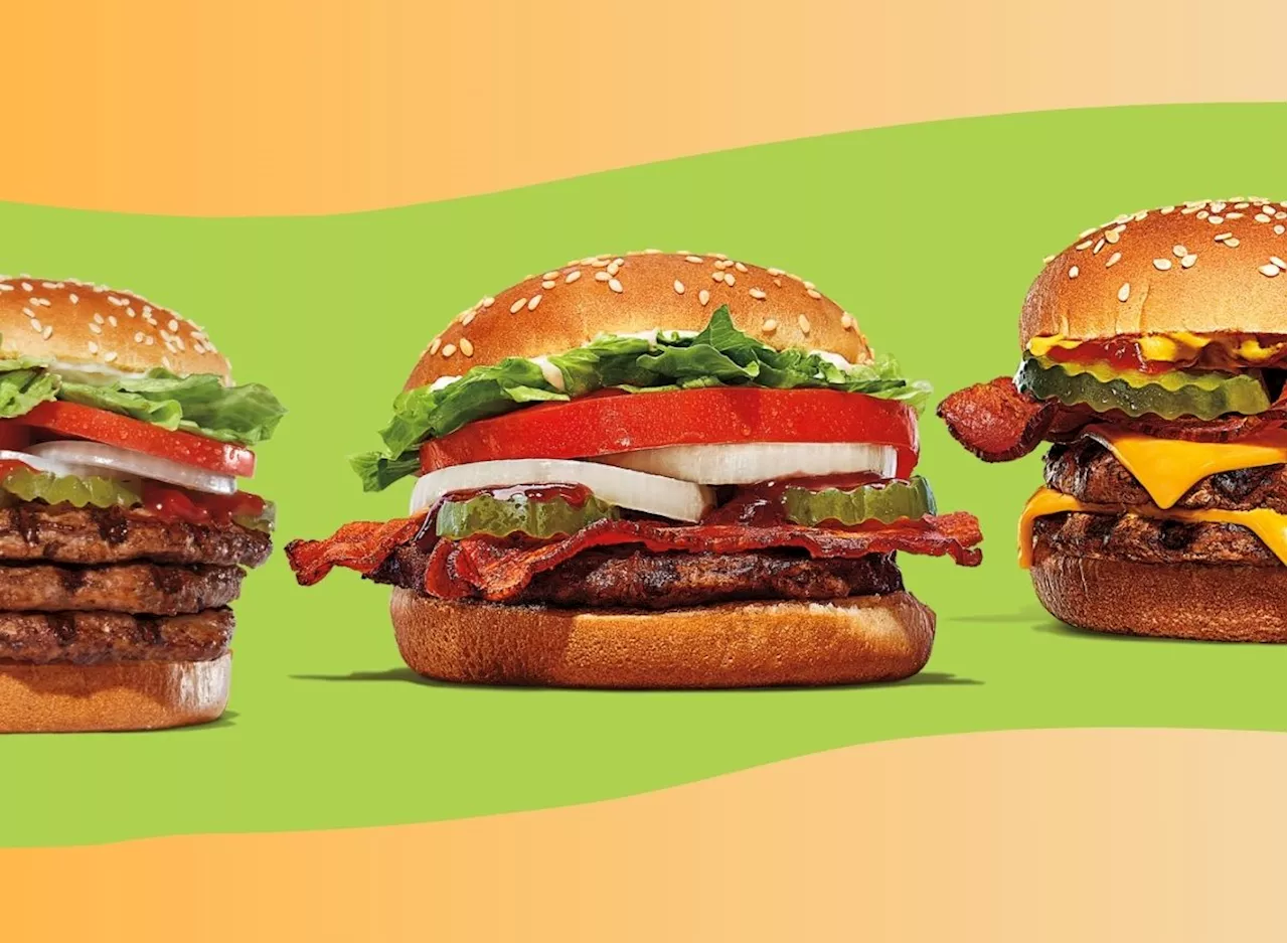 I Tried Every Burger King Burger & the Best Is Heavy on the Bacon, Beef, and Cheese