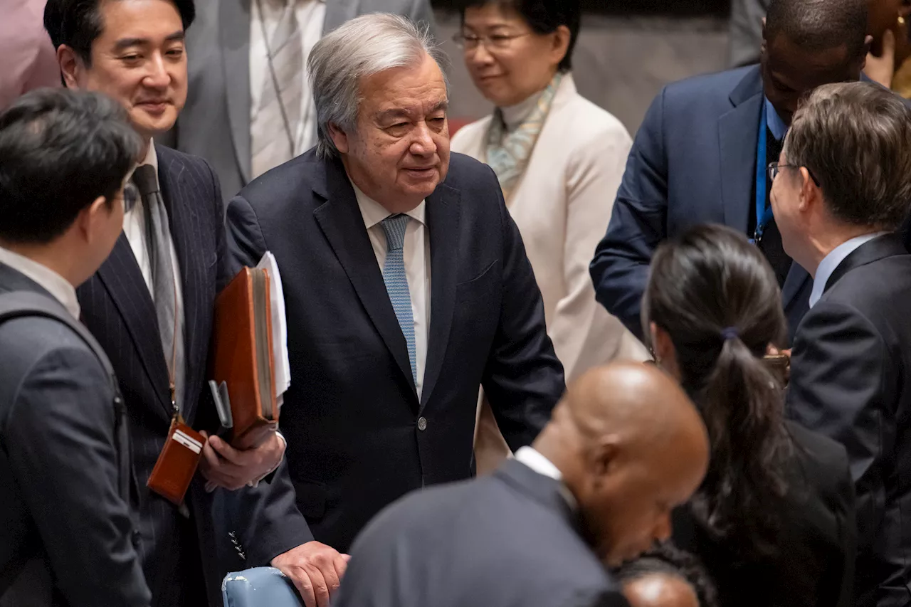 Guterres exige actuar en Gaza ante la hambruna