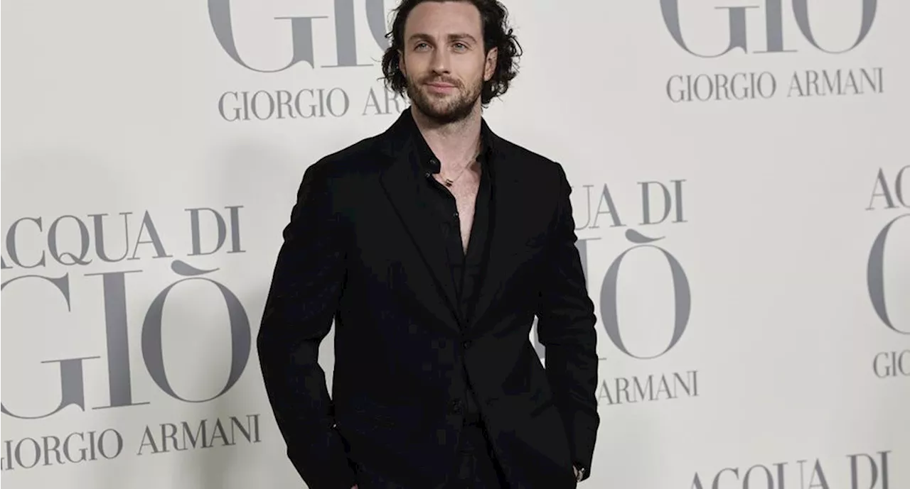 El actor británico Aaron Taylor-Johnson, fuerte candidato a ser el próximo James Bond