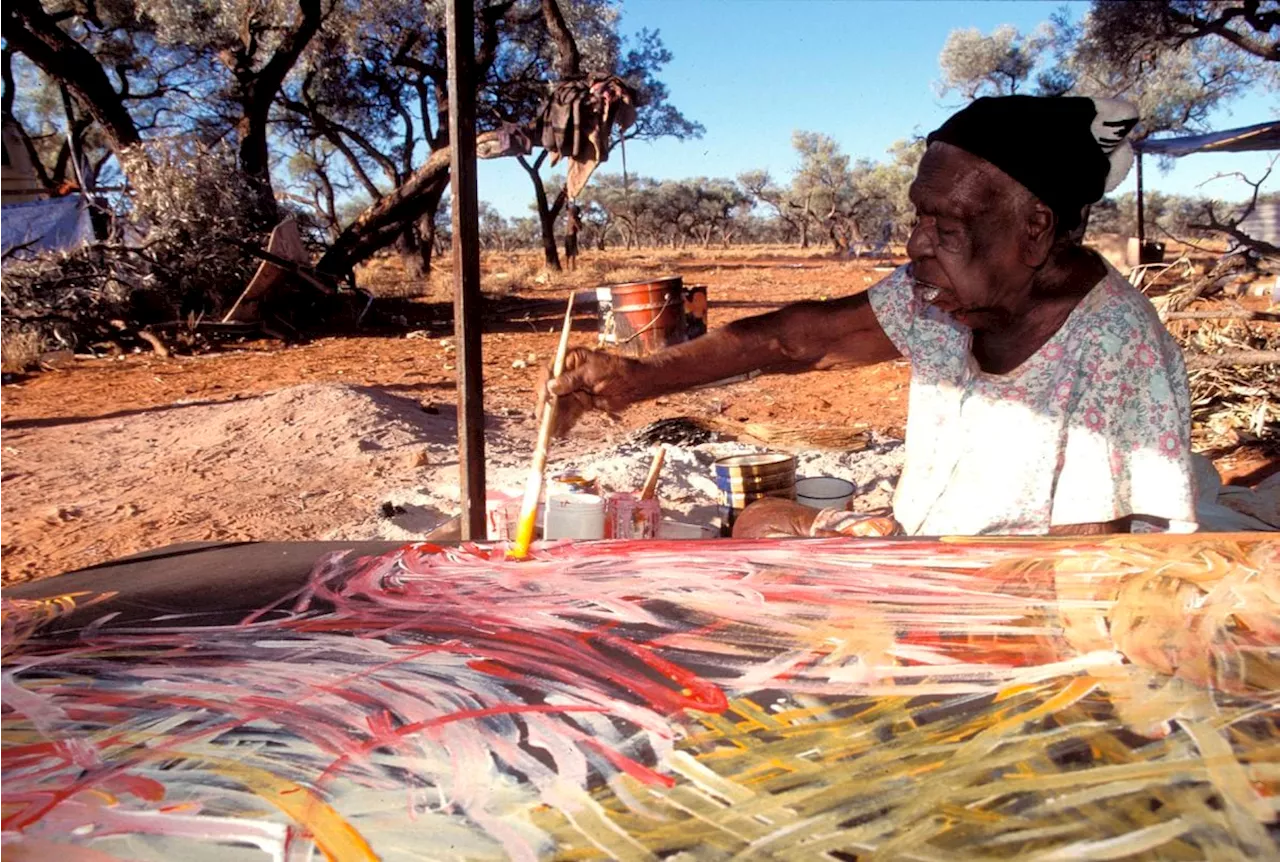 Kngwarreye, la artista indígena australiana que empezó a pintar lienzos a los 80 años