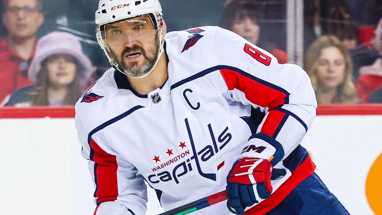 Alex Ovechkin reaches 20 goals in 19th consecutive season