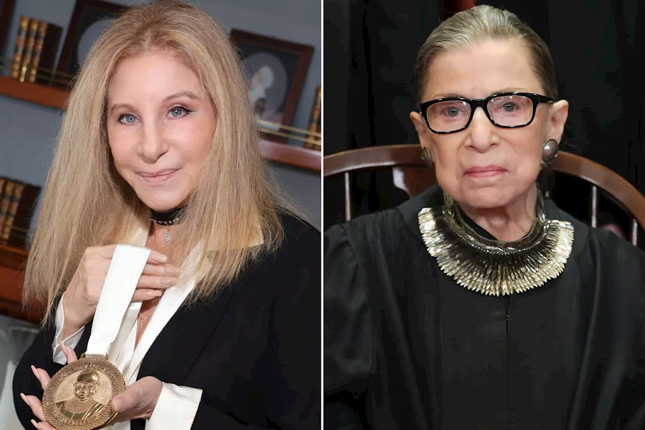 RBG Award gala scrapped after Ginsburg family and past recipient Barbra Streisand object to honorees