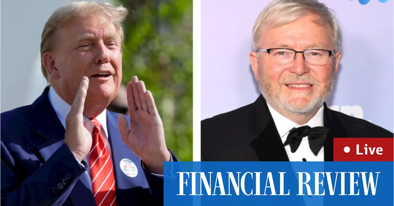 Donald Trump warns Kevin Rudd: If he’s hostile, he won’t be there long