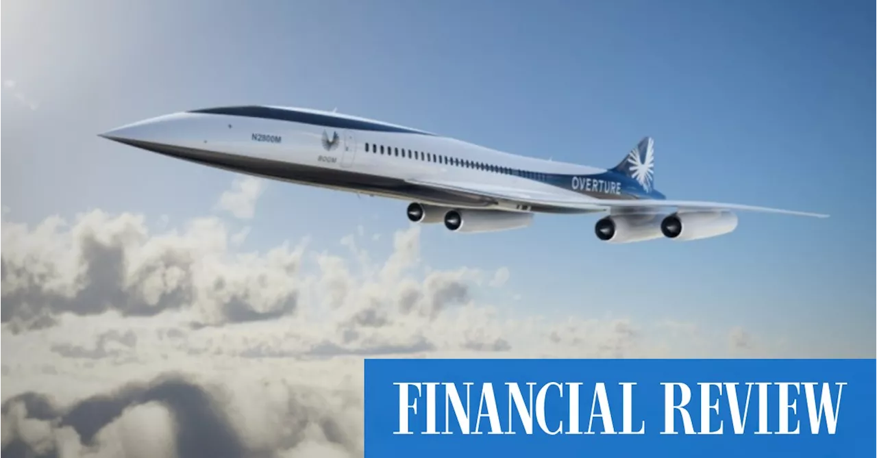 Supersonic passenger travel is coming back