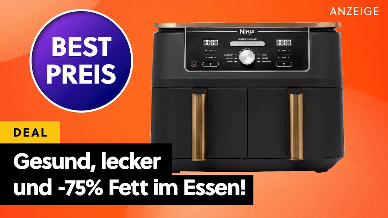 Die Amazon Oster-Angebote haben begonnen - und eine der besten Heißluftfritteusen überhaupt gibt's zum Rausschmisspreis!