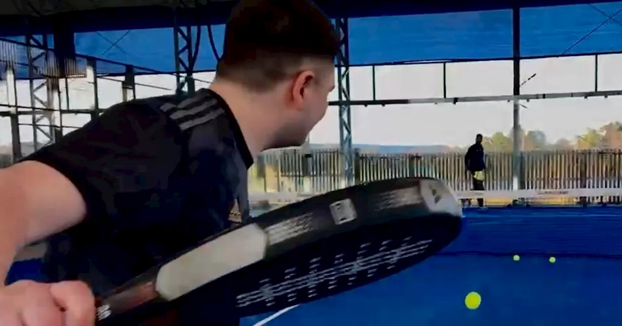 I tried Europe's fastest growing sport at Glasgow's new padel courts