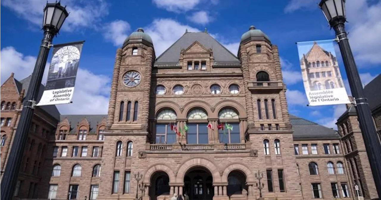 Plans for Ontario legislature renovations ‘a touch’ delayed, minister says