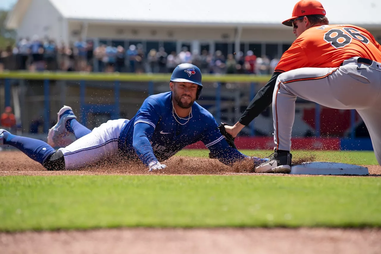 Orioles score eight runs in final three innings to top Jays 13-8 in pre-season play