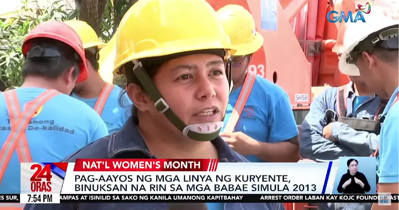 Filipina linewomen defy gender norms since 2013