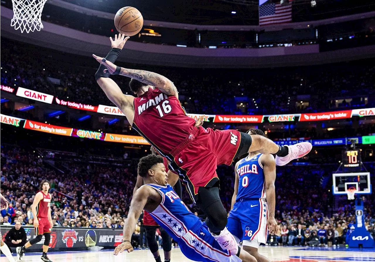 NBA: Tyrese Maxey scores 30 as Sixers hold off Heat