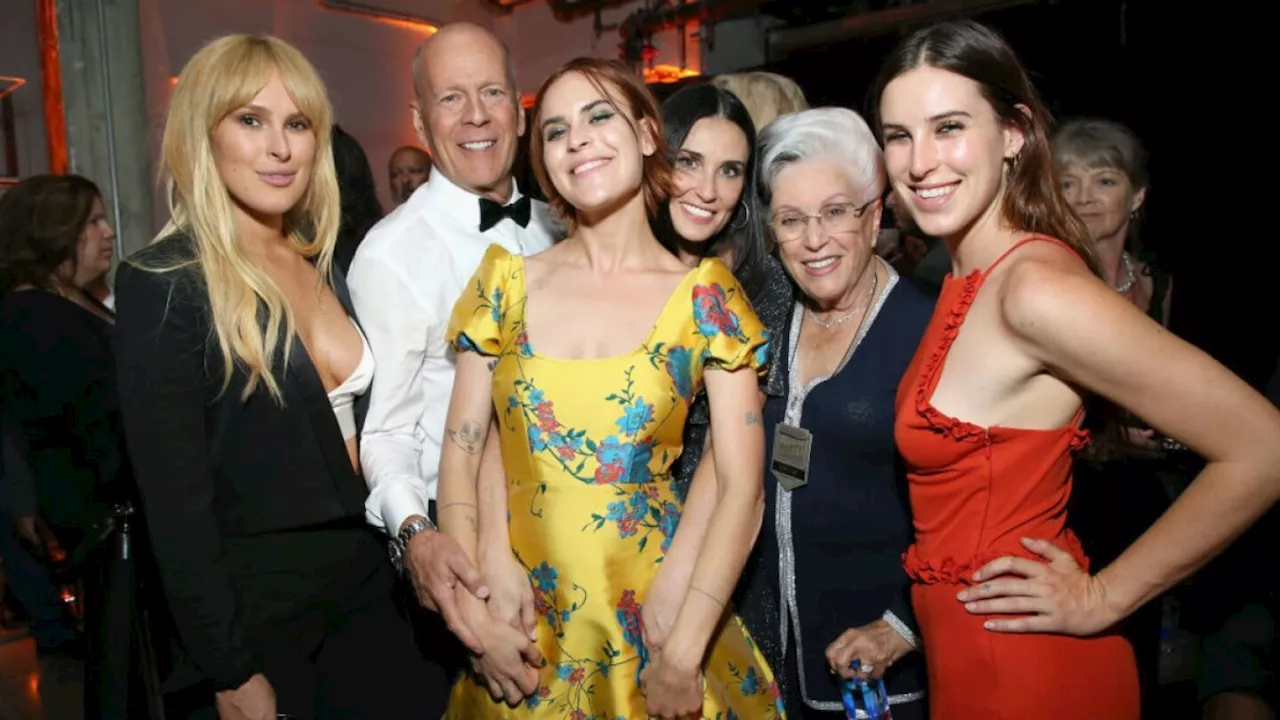 Las cinco hijas de Bruce Willis, incluyendo la que tuvo a sus 62 años