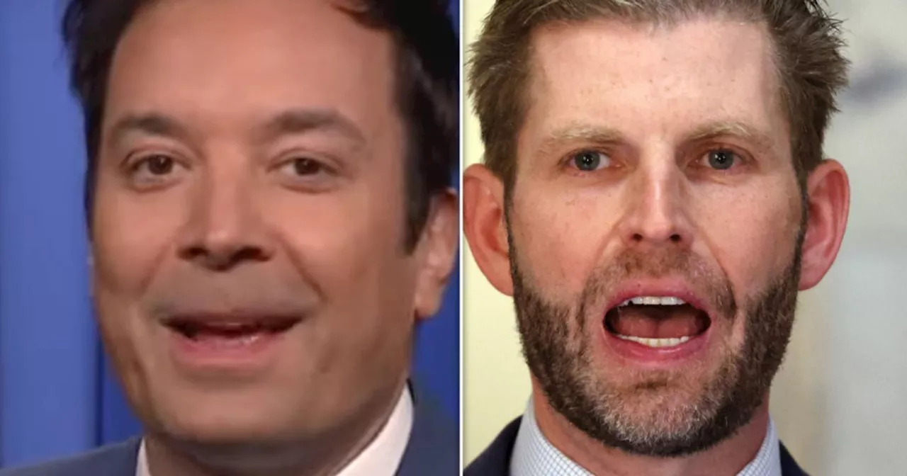 Jimmy Fallon Jabs Eric Trump With 1-Liner About His Dad’s Bond Problem