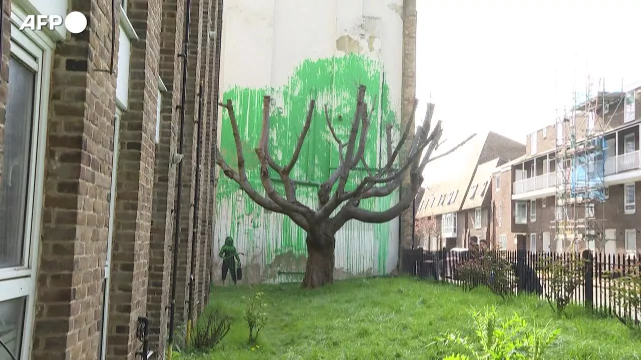 A Londra c'è un Banksy 'ecologista'