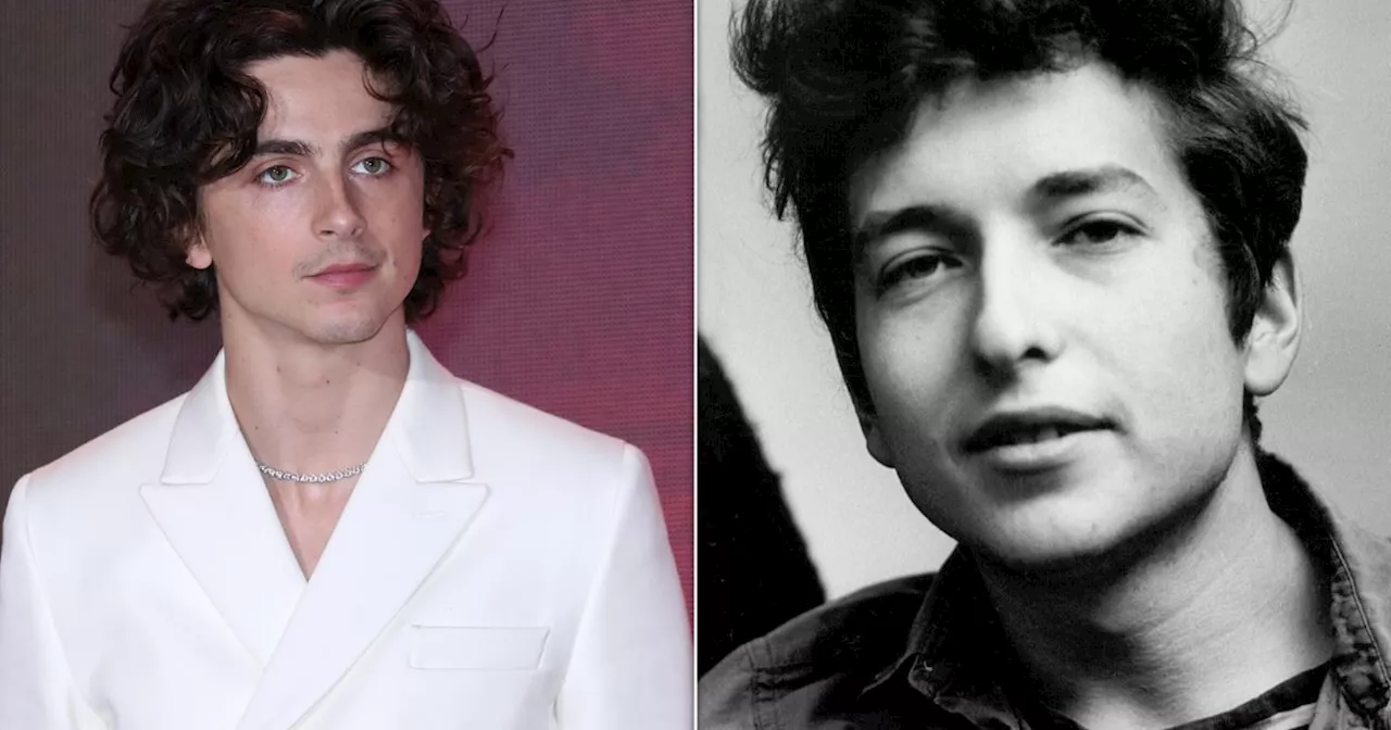 First-Look Images Of Timothée Chalamet On Set Of Upcoming Bob Dylan Biopic Released