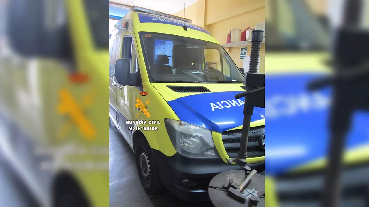 Interceptan casi 100 kilos de hachís en una ambulancia rumbo a Algeciras