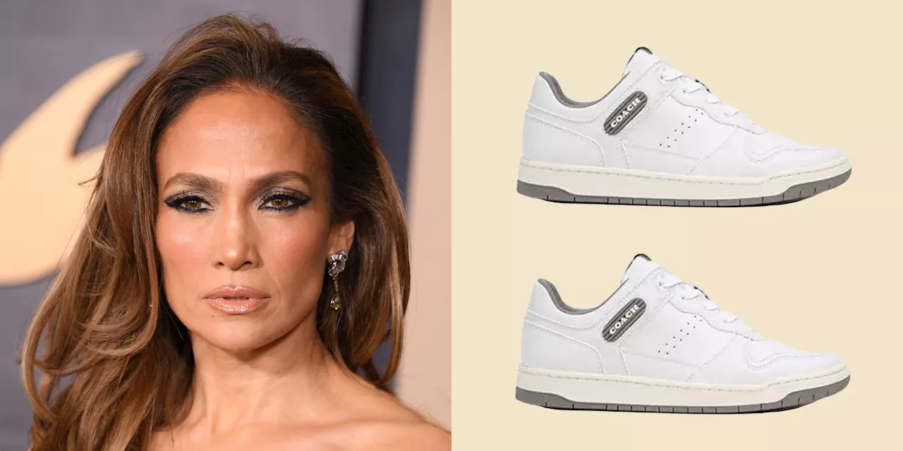 Jennifer Lopez Wore the 50%-Off Coach Sneakers Shoppers Can Walk in “for Hours”