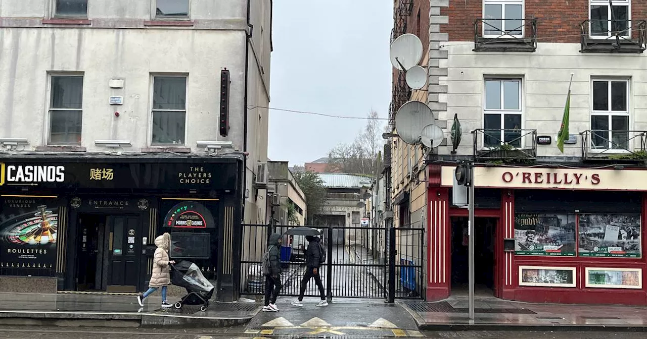 Dublin publican shuts down inner city lane