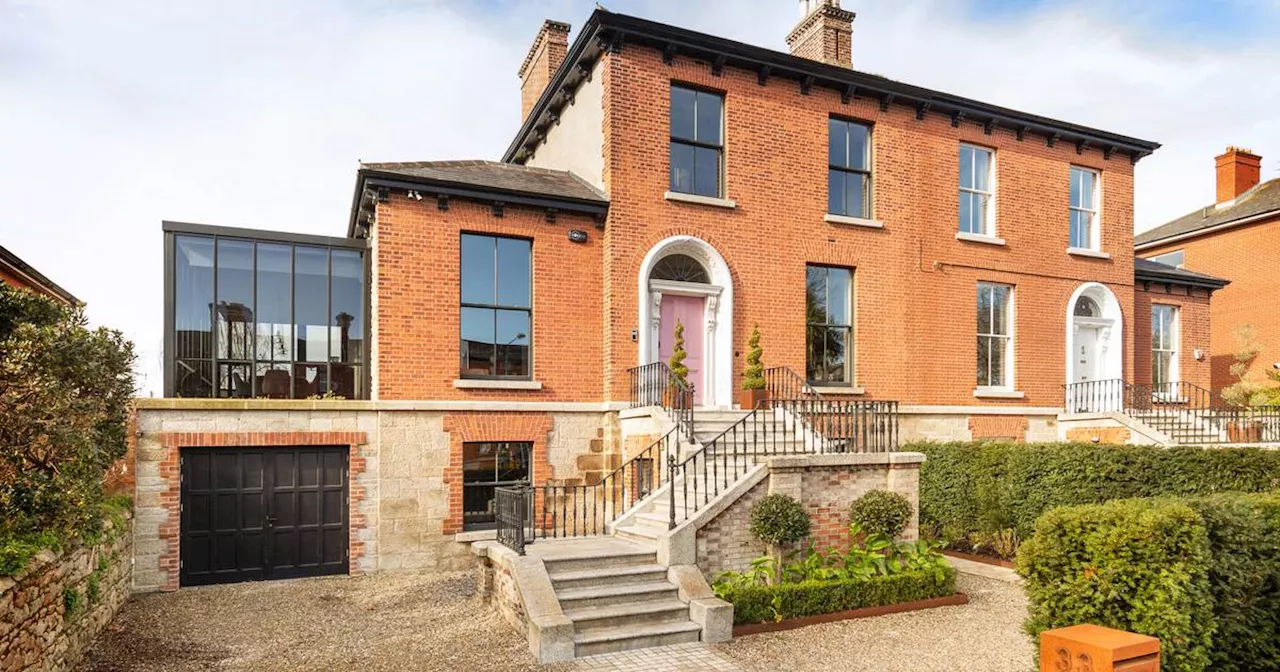 Elegant Victorian home on Northumberland Road showcasing high-tech modern design for €4.5m