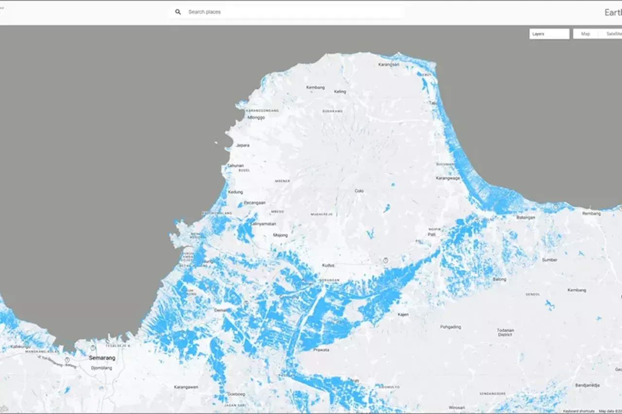 Banjir Masih Menggenangi Wilayah Semarang Sekitarnya, Apakah Selat Muria akan Muncul Kembali?