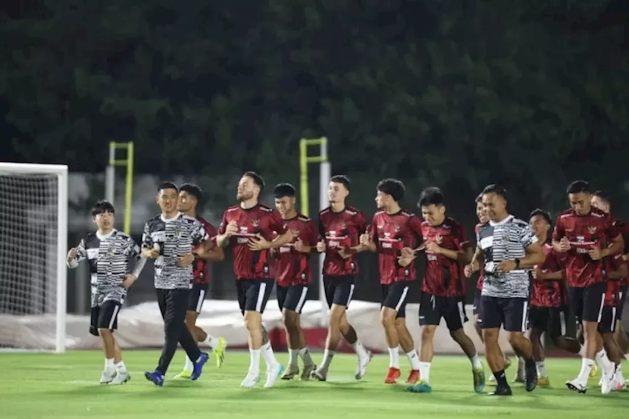 Wajah Berseri Hiasi Persiapan Timnas Indonesia Hadapi Vietnam di Stadion SUGBK