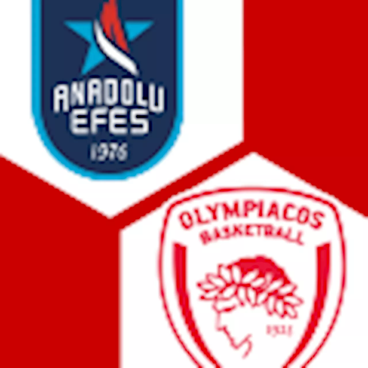 Anadolu Efes Istanbul - Olympiakos Piräus : | 30. Spieltag