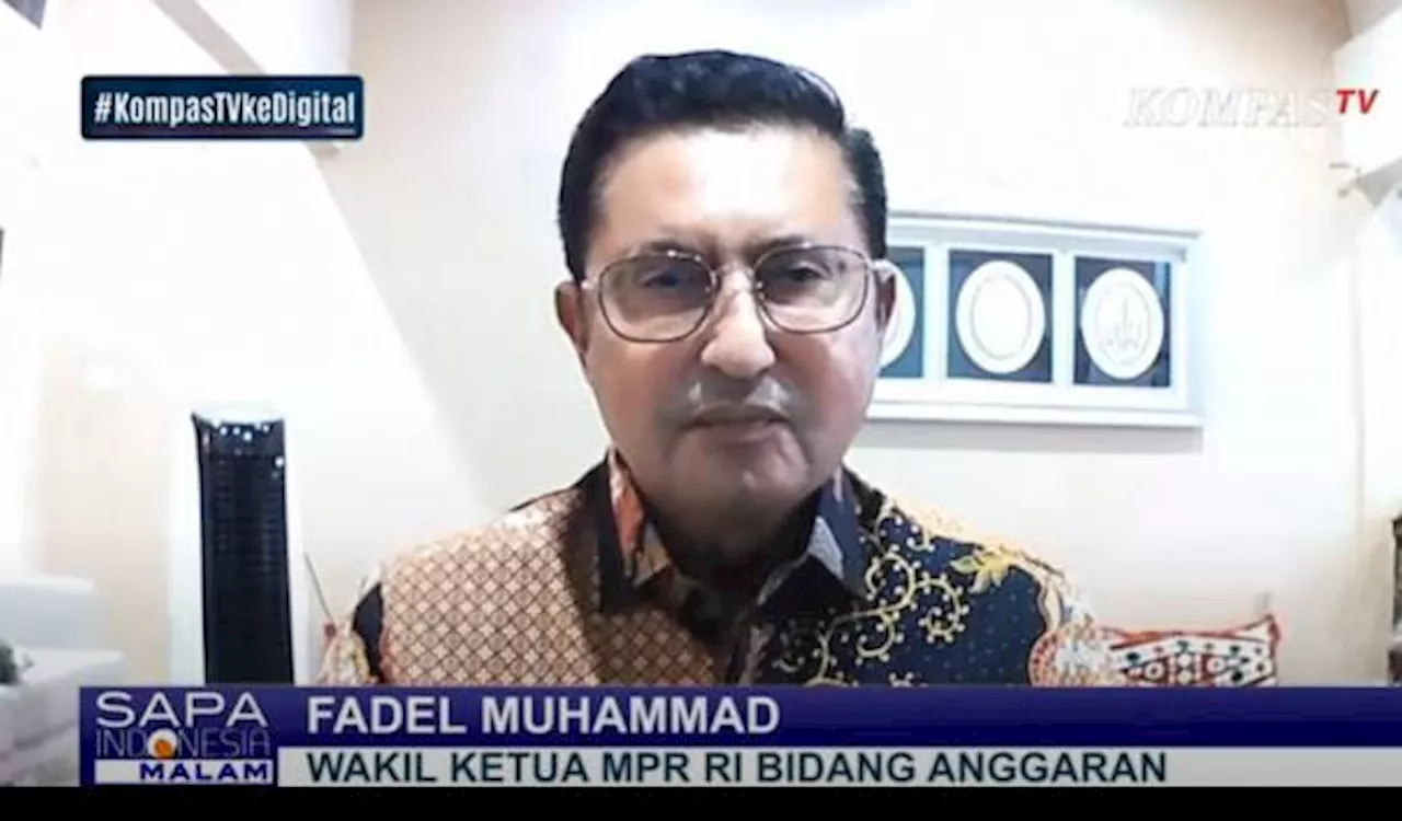 Fadel Muhammad Tak Penuhi Panggilan KPK Terkait Kasus Korupsi APD di Kemenkes