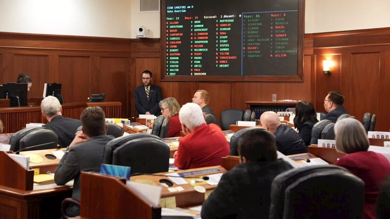 Alaska Legislature fails to override Dunleavy’s education veto