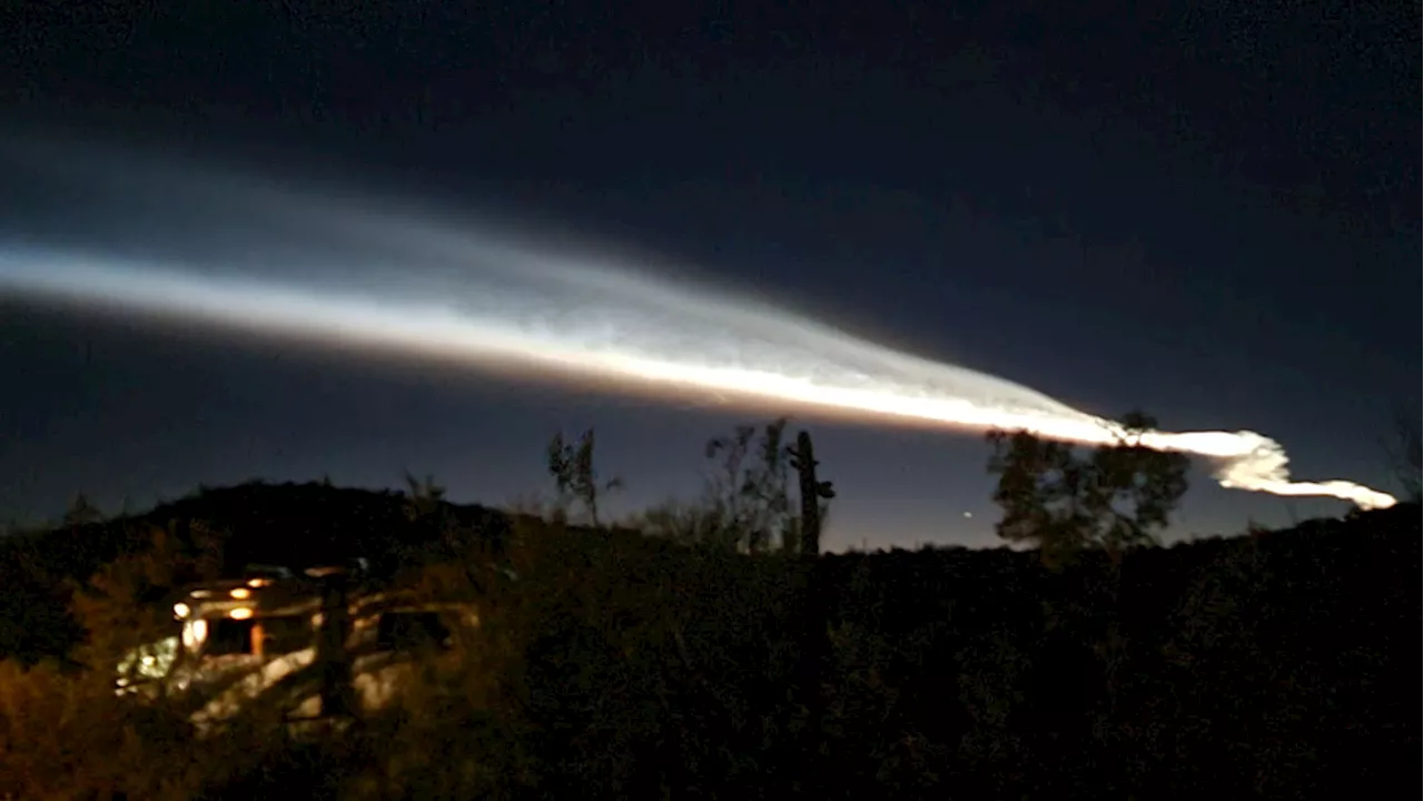 VIDEOS: SpaceX launch in California could be seen in Utah, Arizona, Nevada