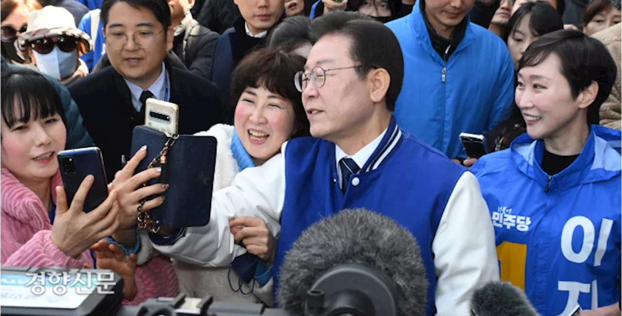 “문제는 경제…쓸 수 없으면 해고” 심판론 키우는 이재명