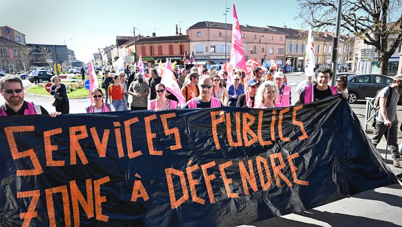 300 manifestants dans les rues d’Albi pour défendre le service public