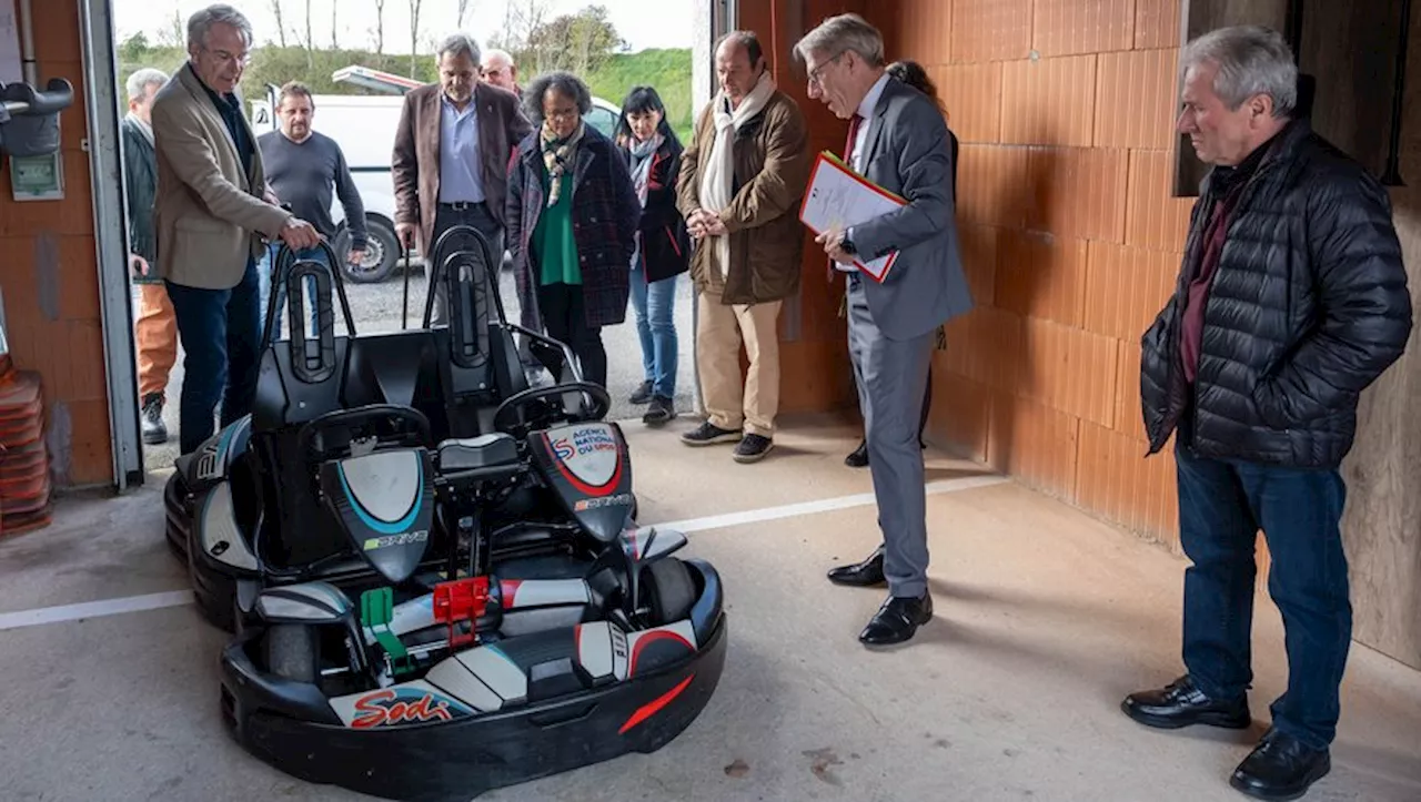 Sur le circuit de Muret, des karts double commandes pour l’accès aux handicapés