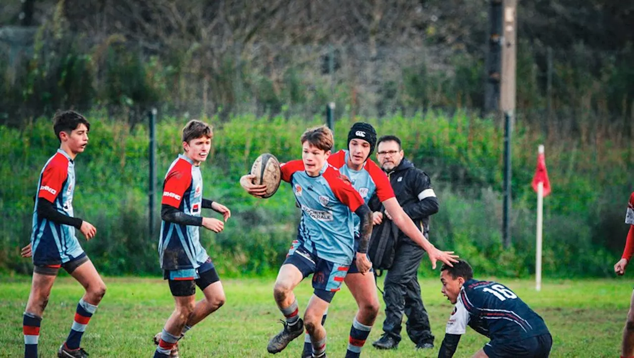 Cadets et juniors du Rugby Quercy Lot s’inclinent chez les leaders