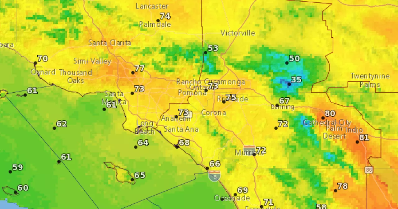 Your SoCal Weather Report For Tuesday, March 19: Sunny With Slight Chance Of Thunderstorms