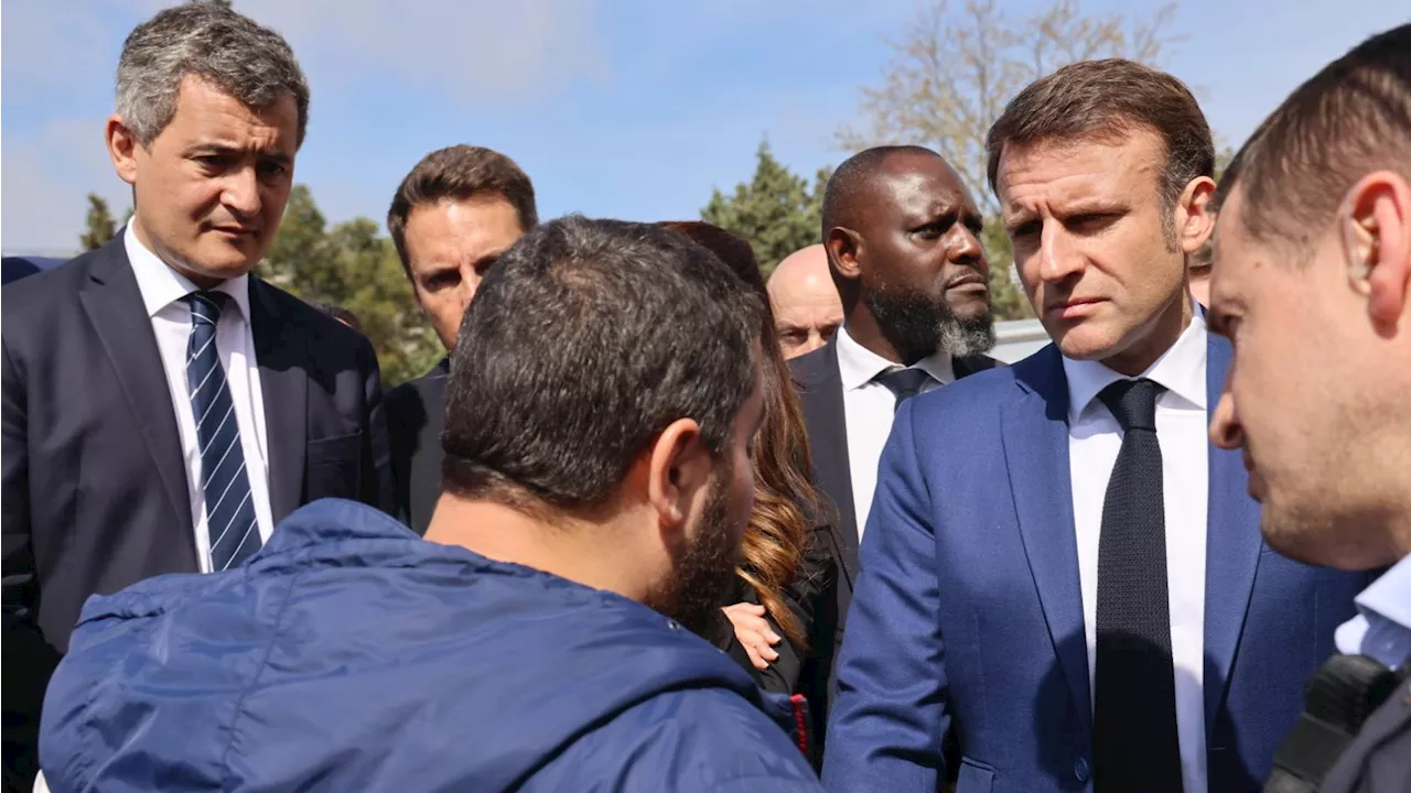 À Marseille, Emmanuel Macron a été interpellé sur l'action de la France à Gaza