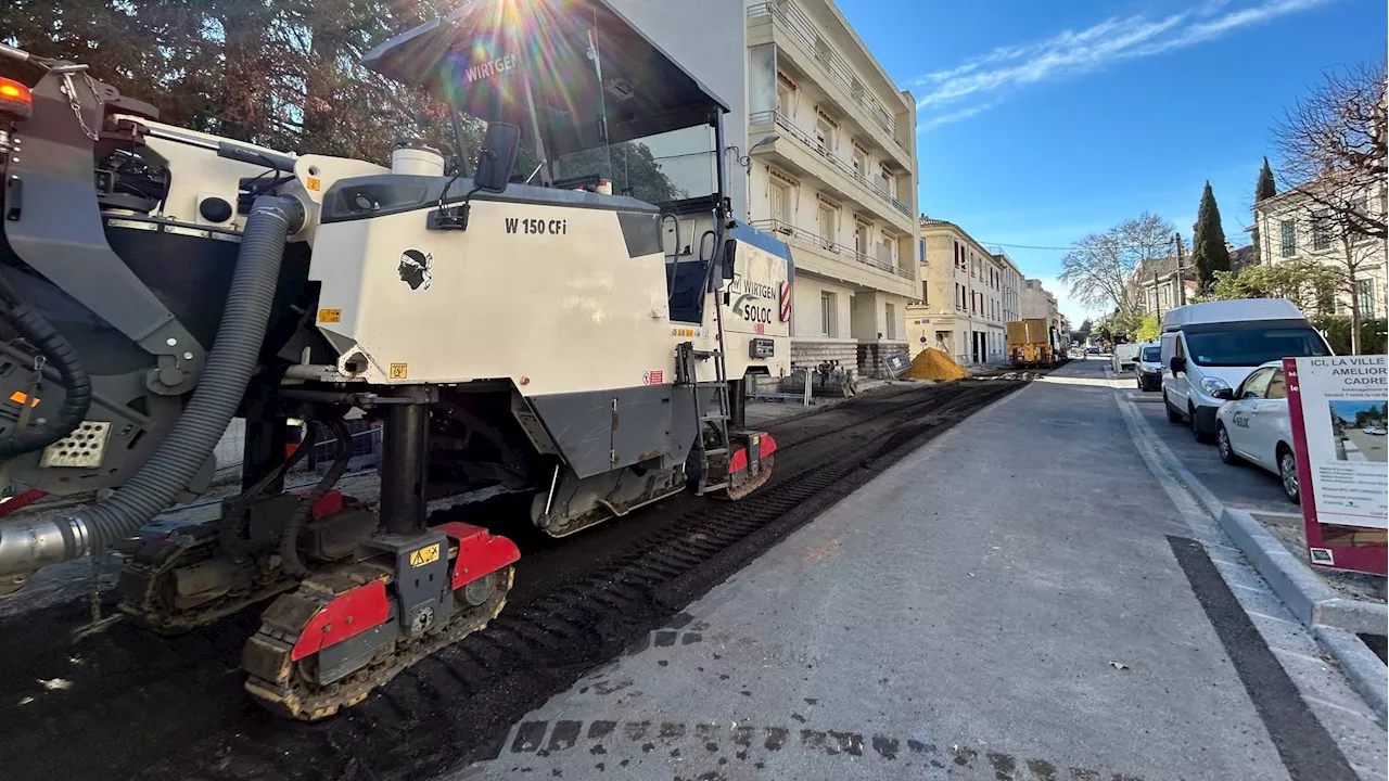 Avignon : sur l'avenue Monclar, la transformation entre dans sa dernière phase