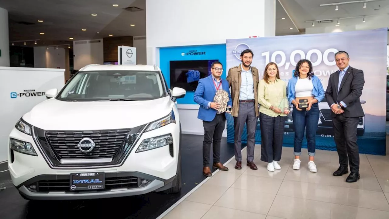 ¡10,000 unidades e-POWER ya circulan en México! Nissan Mexicana celebra el poder eléctrico alcanzando este gra