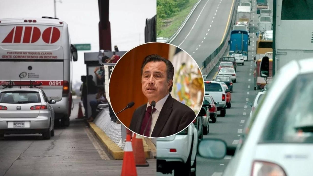 Cuitláhuac García responde a quejas por baches en carretera Xalapa - Veracruz en temporada vacacional