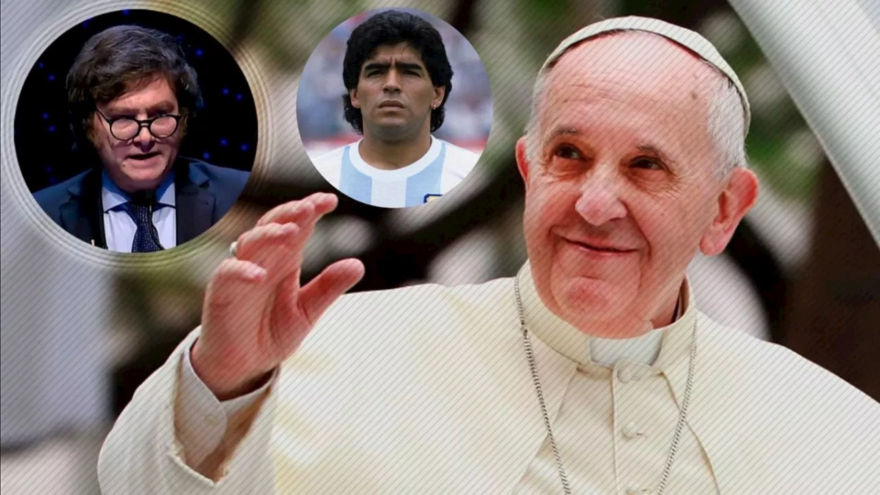 El libro del Papa Francisco y su añoranza argentica, desde Maradona hasta Milei