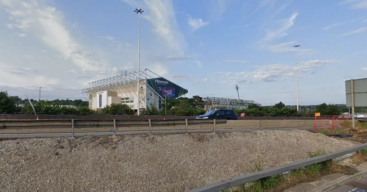 Man on M621 bridge by Elland Road sparks police closure as traffic held